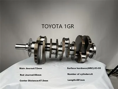 {{0}}gr V6 4.0L Benzinkurbelwelle passend für Toyota